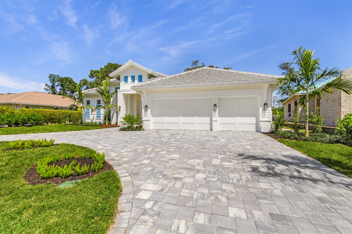 Naples home staged and upgraded by Tara Olson